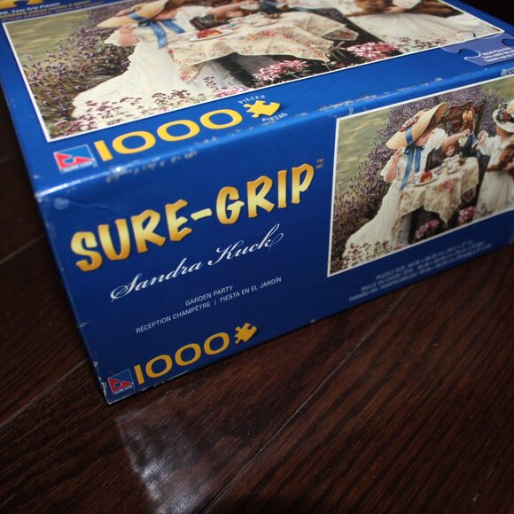 3/$77❤️TWO 2 x Sandra Kuck 1000 pcs puzzles ~ Garden Party + Flowers For Her - Picture 4 of 13
